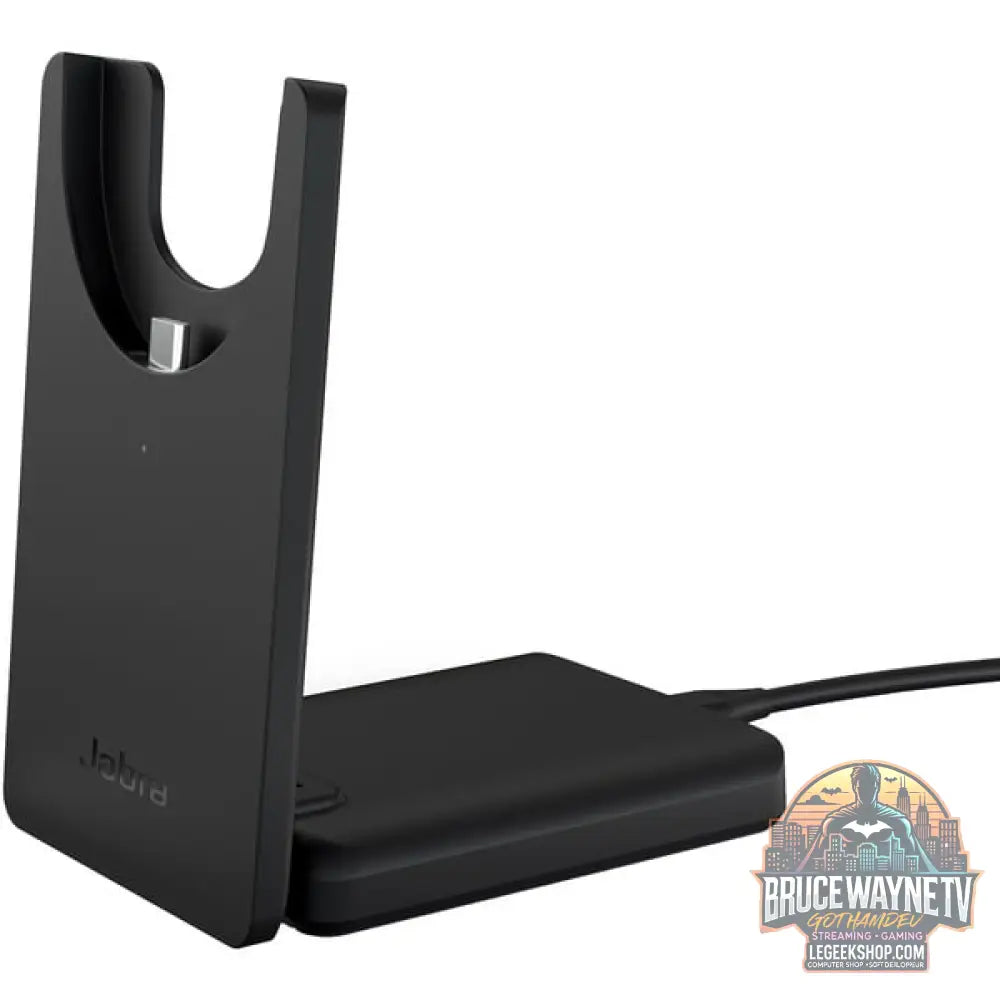 Jabra Evolve2 55, avec station de charge, Headset noir, Mono, Microsoft Teams, USB-A, Link380a - Jabra - vue 7