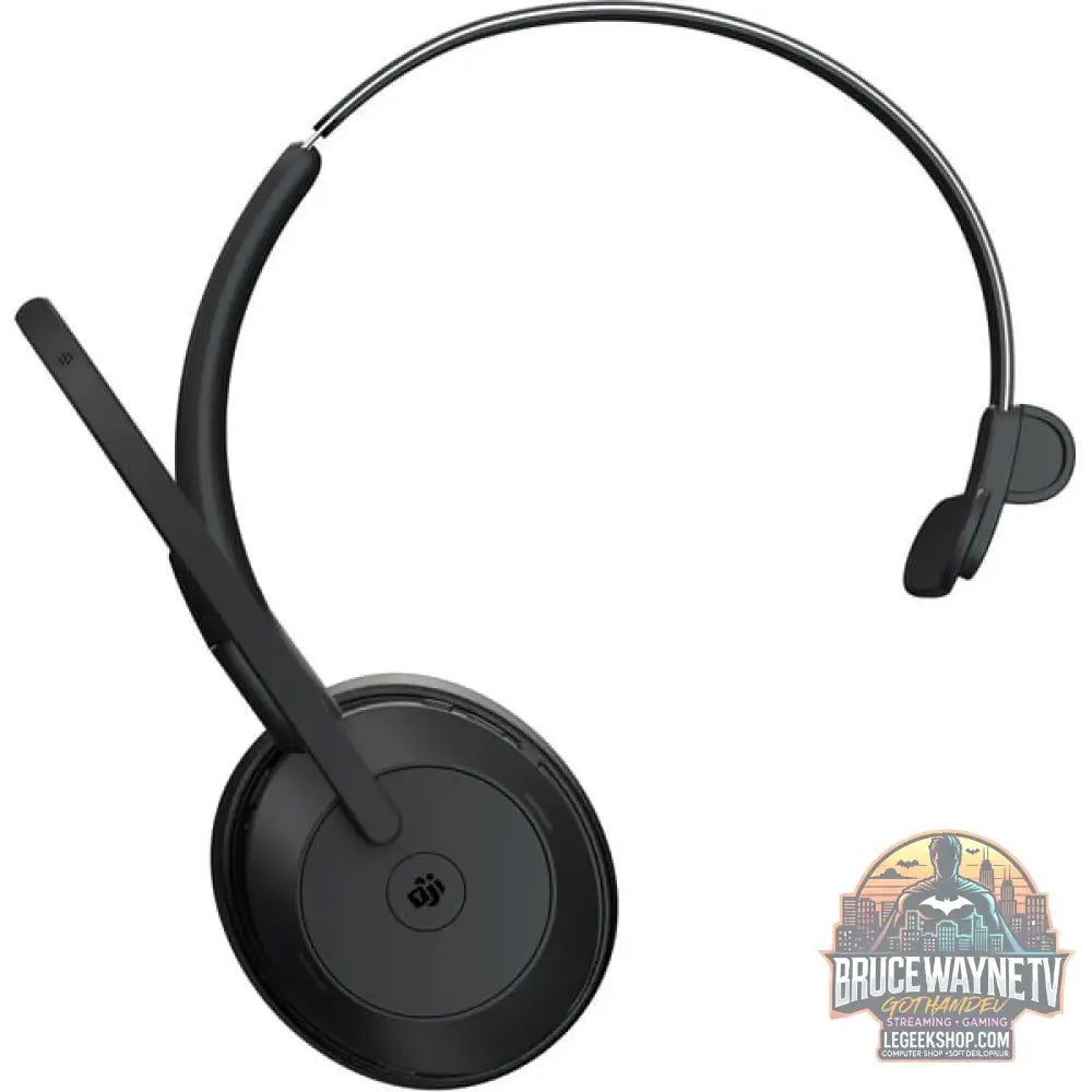 Jabra Evolve2 55, Headset noir, Mono, Microsoft Teams, USB-A, Link380a - Jabra - vue 4