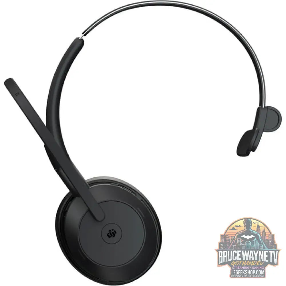 Jabra Evolve2 55, Headset noir, Mono, Microsoft Teams, USB-C, Link380c - Jabra - vue 4