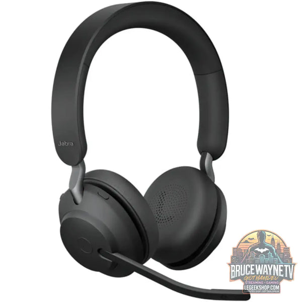 Jabra Evolve2 65, Headset noir, UC, USB-A - Jabra
