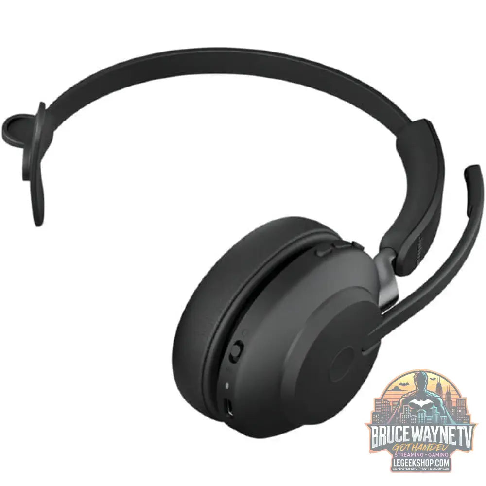 Jabra Evolve2 65, Headset noir, UC, USB-C - Jabra - vue 4