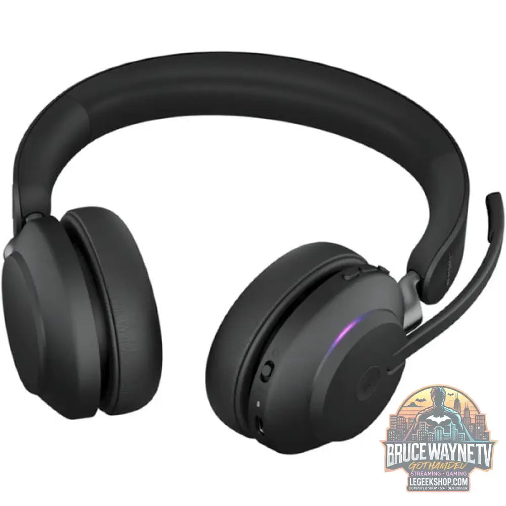 Jabra Evolve2 65, Headset noir, UC, USB-C - Jabra - vue 4