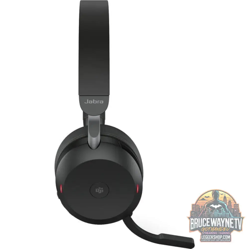 Jabra Evolve2 75, Headset noir, Link380a, MS - Jabra - vue 5
