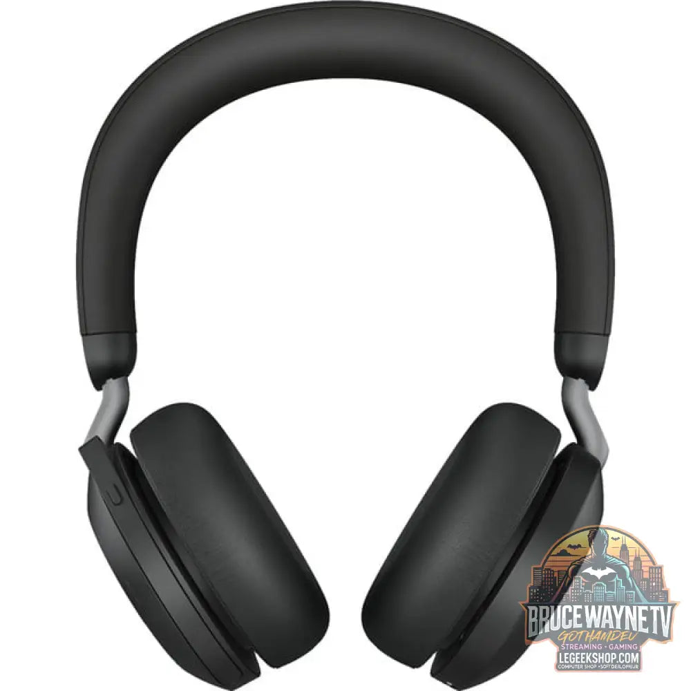 Jabra Evolve2 75, Headset noir, Link380a, MS - Jabra - vue 3