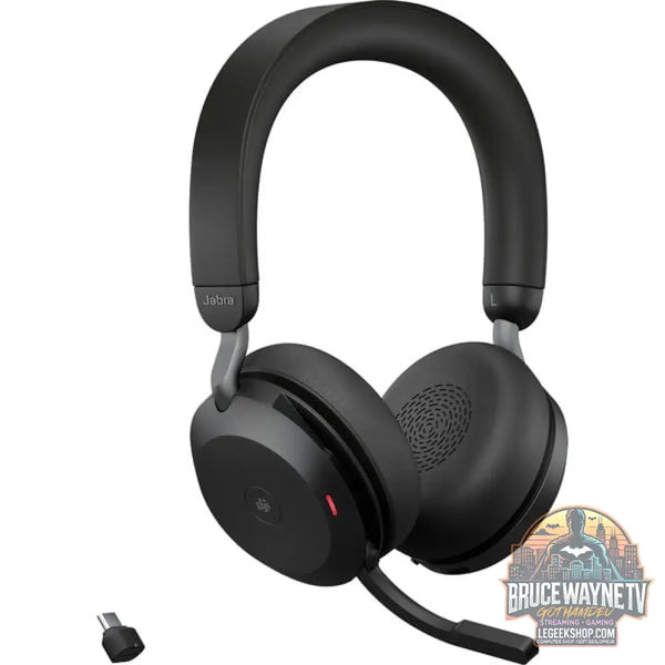Jabra Evolve2 75, Headset noir, Link380c, MS - Jabra