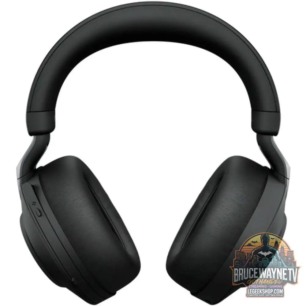 Jabra Evolve2 85, Headset noir, Stereo, Microsoft Teams, USB-A, DeskStand - Jabra - vue 2