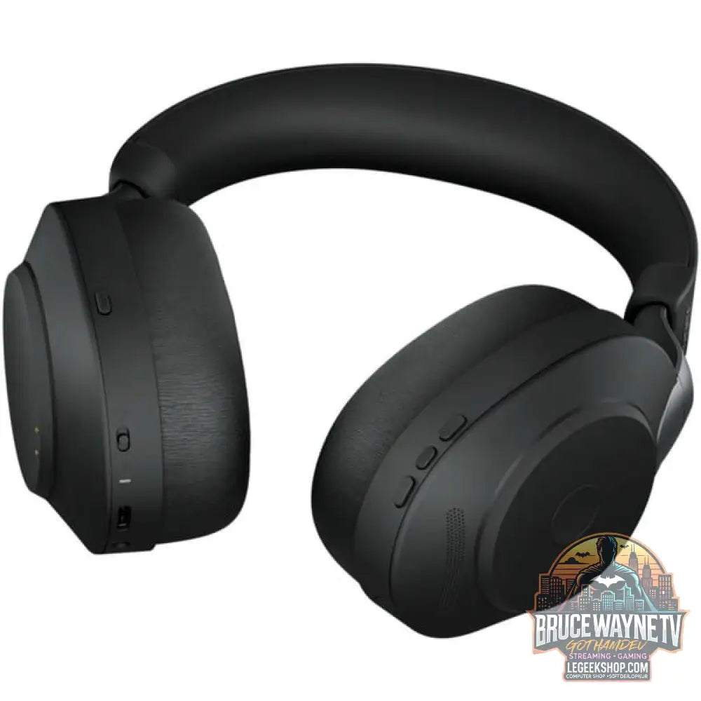 Jabra Evolve2 85, Headset noir, Stereo, Microsoft Teams, USB-C - Jabra - vue 3