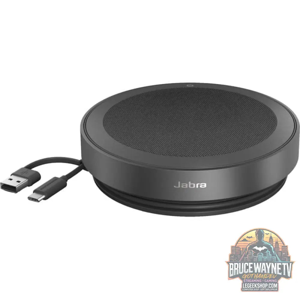 Jabra Speak2 75, Freisprechlösung noir, MS Teams, USB-C, USB-A, Bluetooth - Jabra - vue 3