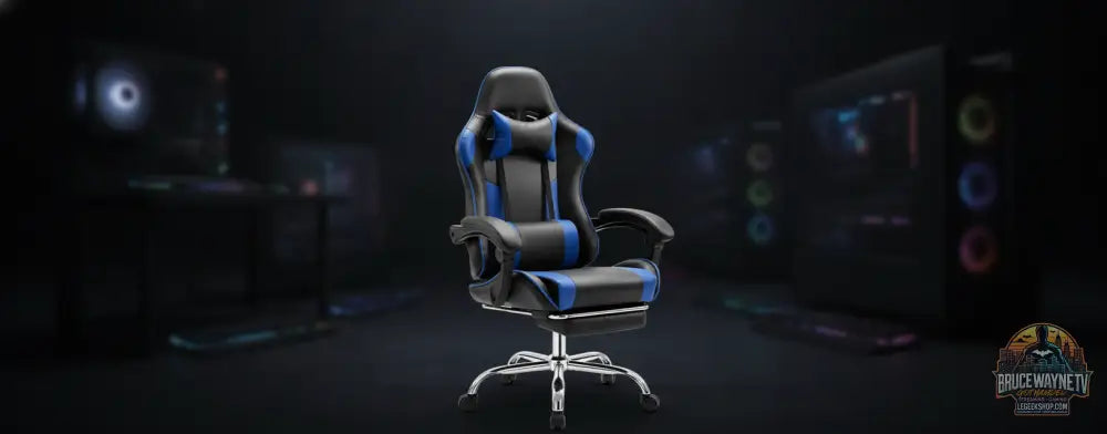 JHK chaise de jeu de course ergonomique… — vue détail 11 LeGeekShop
