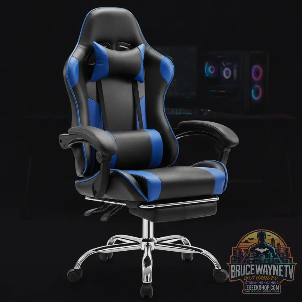 JHK chaise de jeu de course ergonomique… — vue détail 16 LeGeekShop