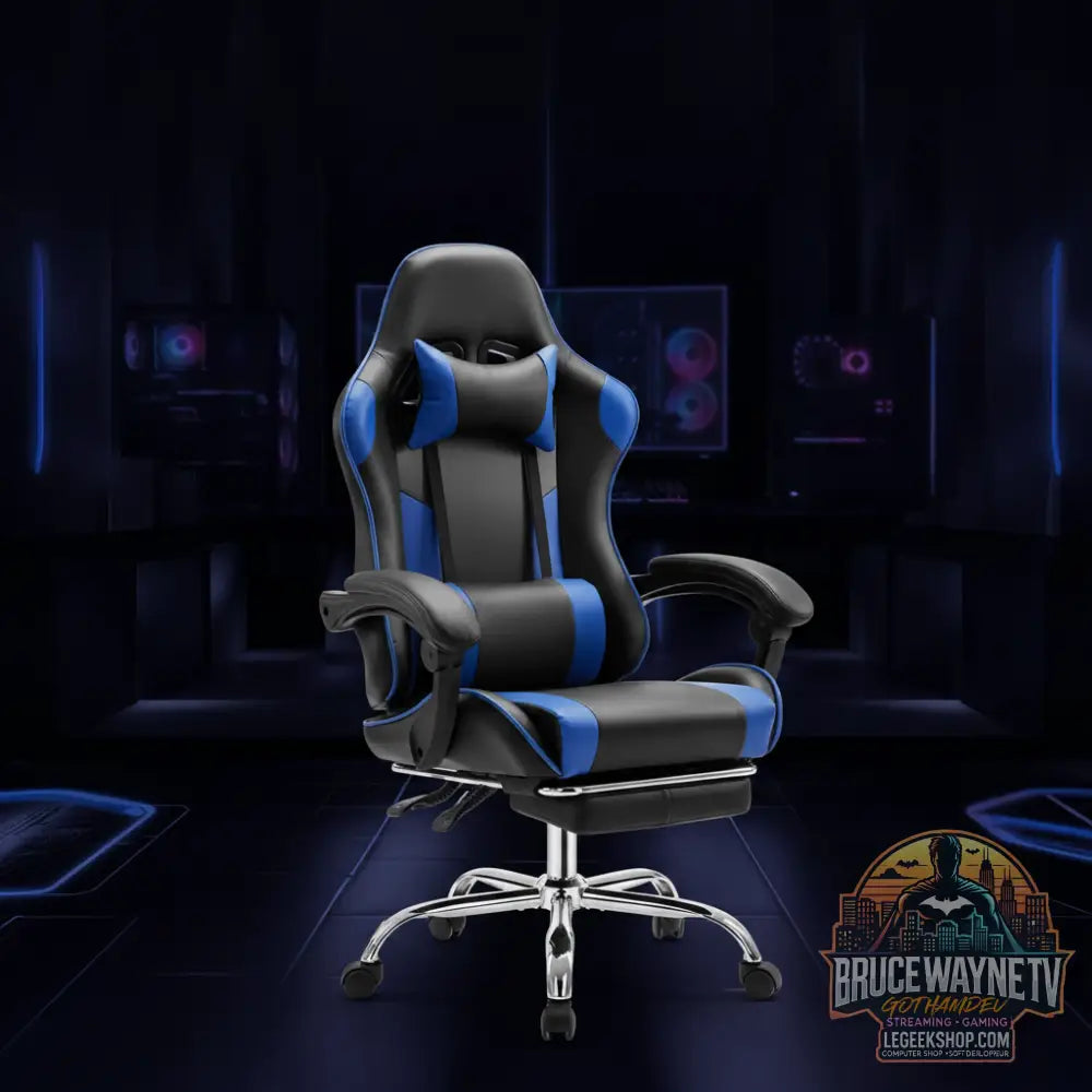JHK chaise de jeu de course ergonomique… — vue détail 4 LeGeekShop