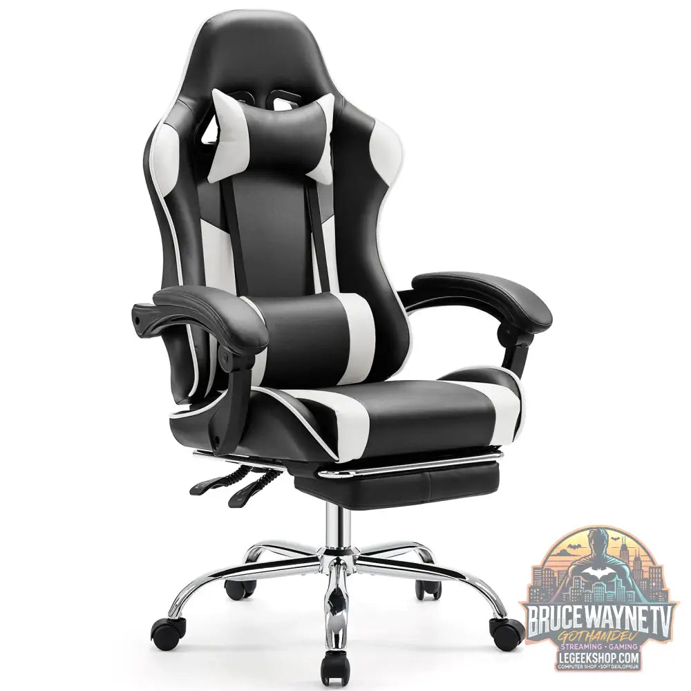 JHK chaise de jeu de course ergonomique… — vue détail 17 LeGeekShop