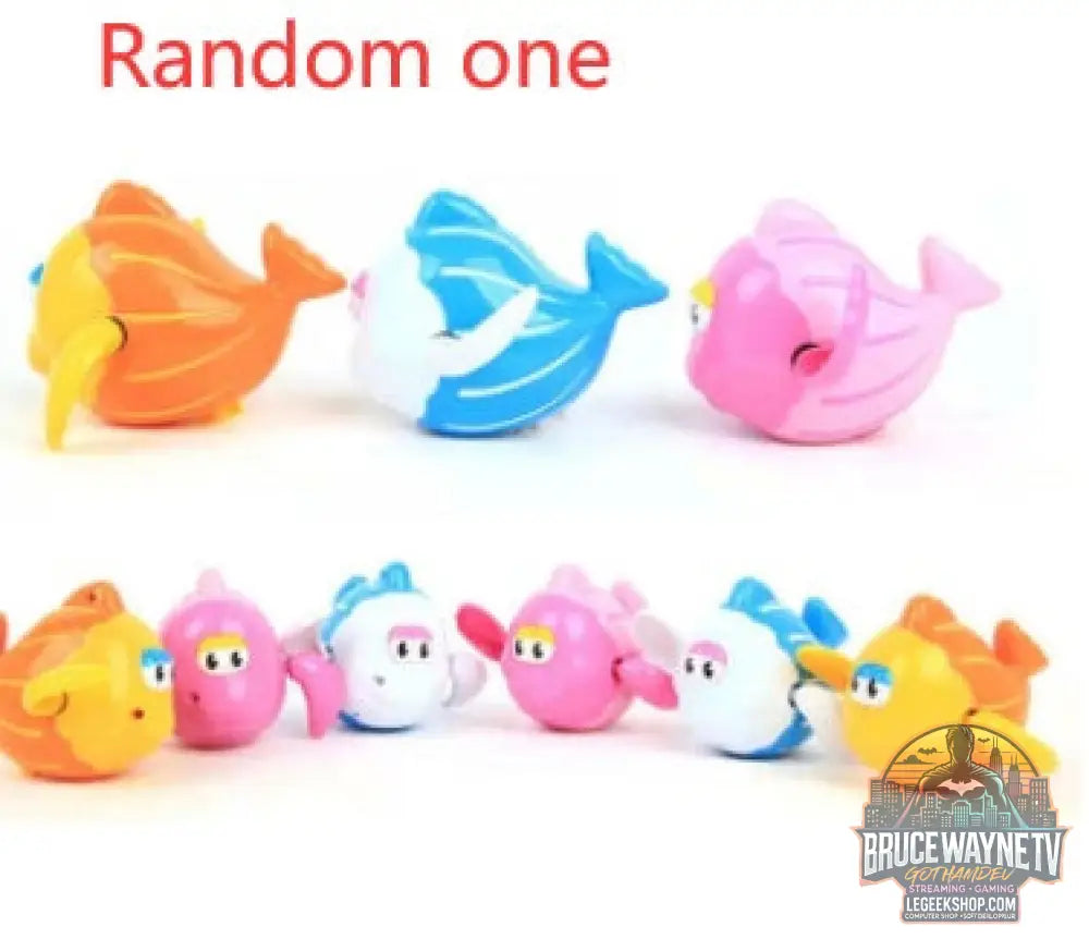 Jouet Bain Bébé Tortue Nageuse Eau Piscine Amusant - Random fish / 1PCS - Jouets Bébé