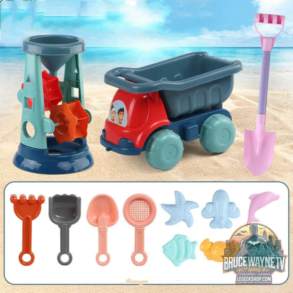 Jouets Plage Enfants Set Complet Sable Château Extérieur - Jouet Plage