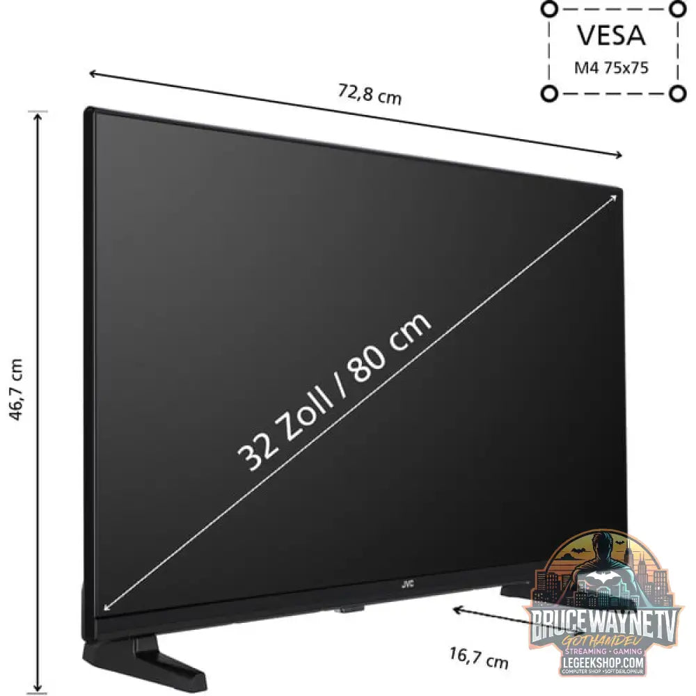 JVC LT-32VH5355, LED-Fernseher - JVC - vue 6