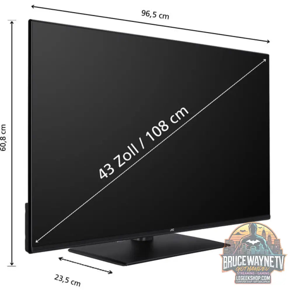 JVC LT-43VUQ3455, QLED-Fernseher - JVC - vue 8