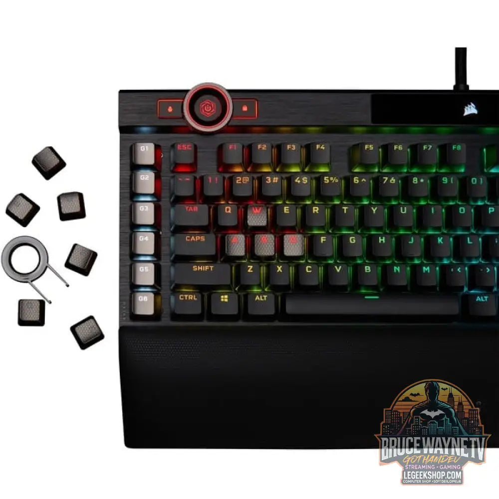 K100 RGB - Corsair - vue 19