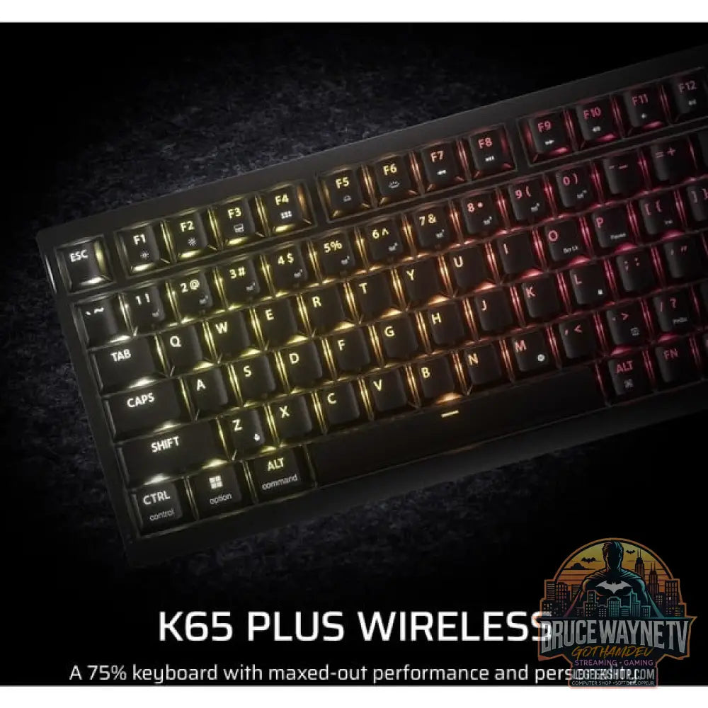K65 PLUS WIRELESS - Corsair - vue 3