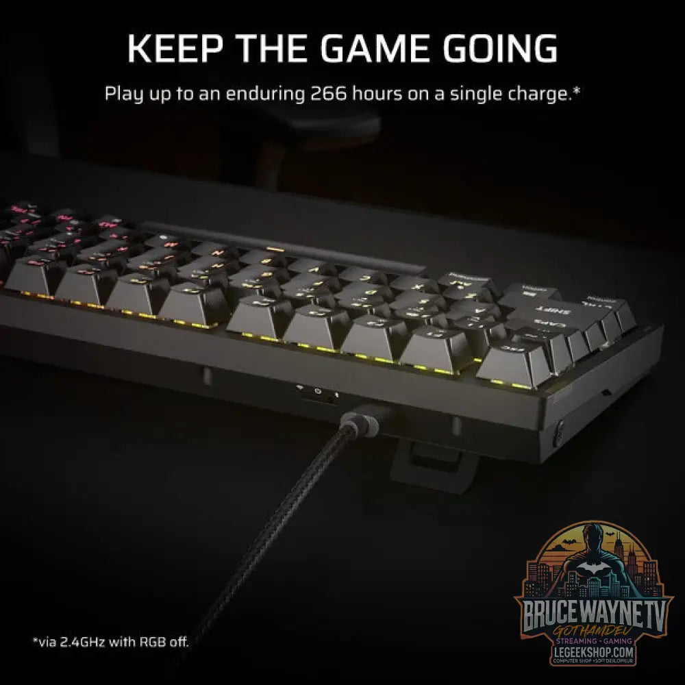 K65 PLUS WIRELESS - Corsair - vue 8