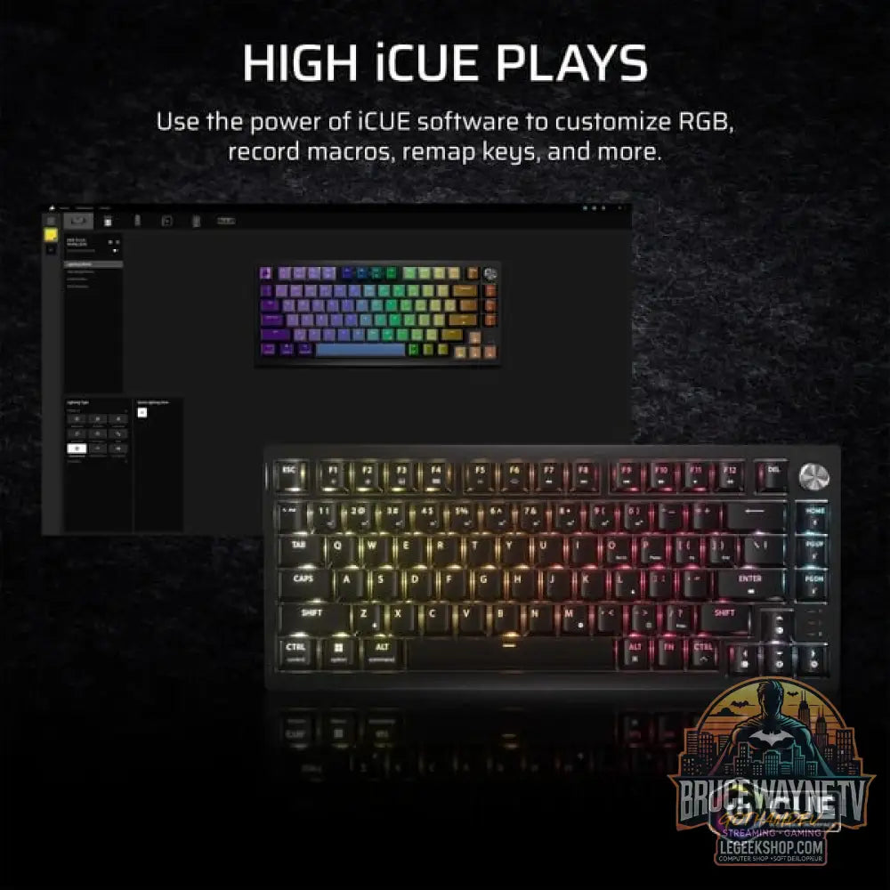 K65 PLUS WIRELESS - Corsair - vue 13