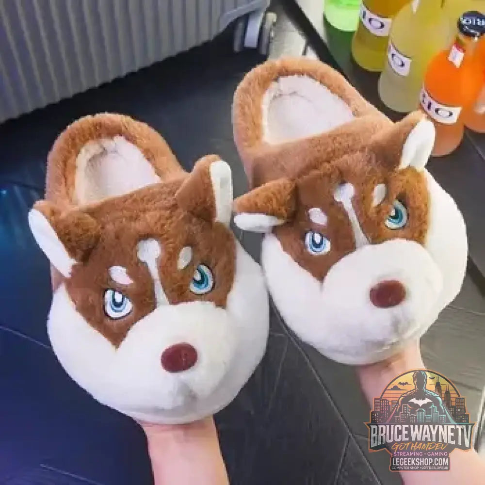 Kawaii kitty pantoufles de créateur femmes bas chat patte chaussures hiver chaud imperméable mules sabots femme chaton