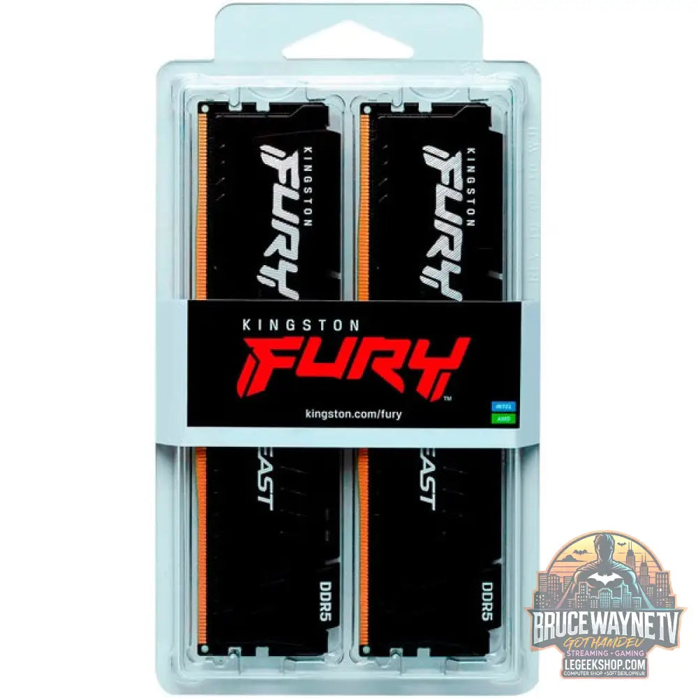 Kingston FURY DIMM 32 GB DDR5-6000 (2x 16 GB) Dual-Kit, Arbeitsspeicher - Kingston FURY - vue 3