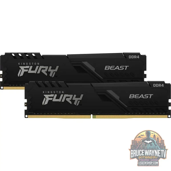 Kingston FURY DIMM 32 GB DDR4-3200 (2x 16 GB) Dual-Kit, Arbeitsspeicher - Kingston FURY