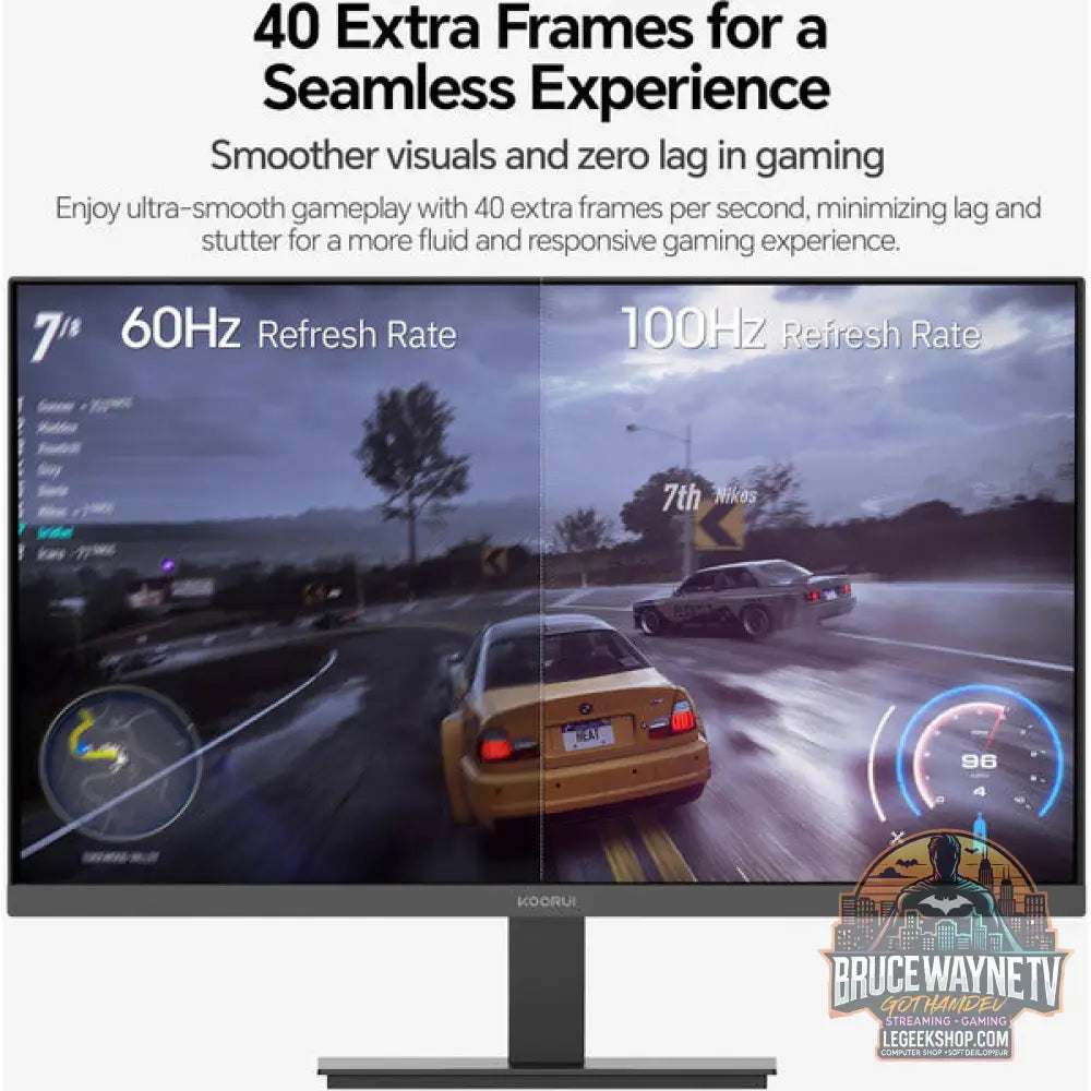 Koorui E2711F 27" Full HD IPS 100 Hz - Koorui - vue 11
