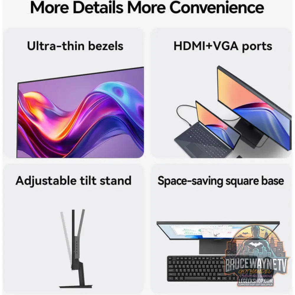 Koorui E2711K 27" Full HD IPS 144 Hz - Koorui - vue 15