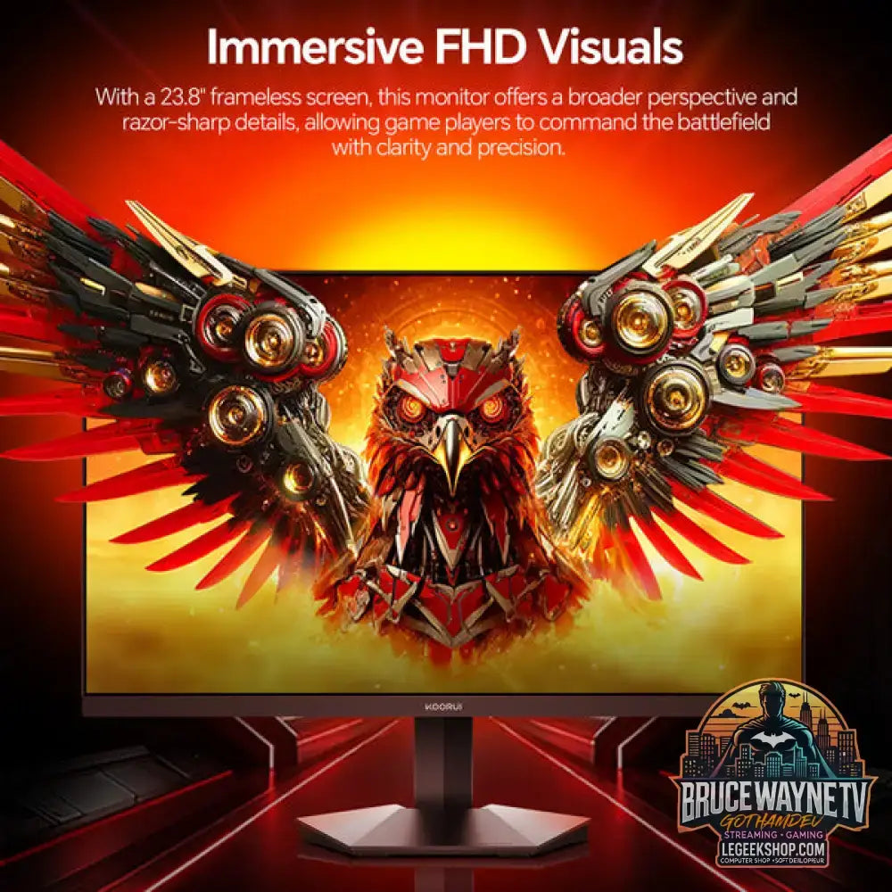 Koorui G2411P 23,8" Full HD IPS 200 Hz - Koorui - vue 10