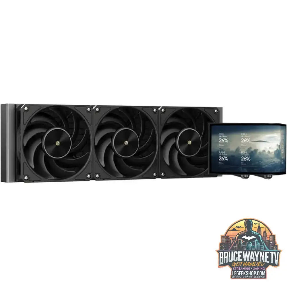 Krux HydroArc 360, Wasserkühlung schwarz - Krux - vue 3