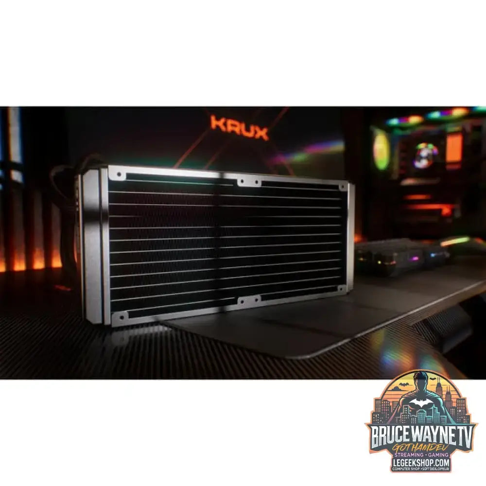Krux HydroX 240 ARGB, Wasserkühlung schwarz - Krux - vue 11