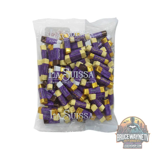 La Suissa Feeling Collection bâtonnets assortis de chocolat blanc et chocolat au lait fourrés d’une douce crème aux