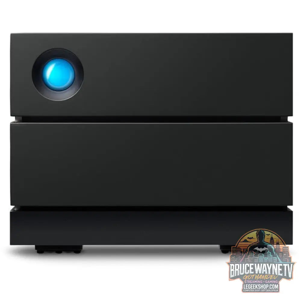 LaCie 2big RAID 16 TB, Externe Festplatte noir, USB-C 3.2 (10 Gbit/s) - LaCie - vue 2