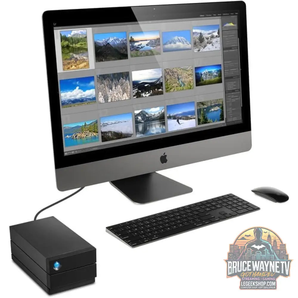 LaCie 2big RAID 40 TB, Externe Festplatte noir, USB-C 3.2 (10 Gbit/s) - LaCie - vue 6