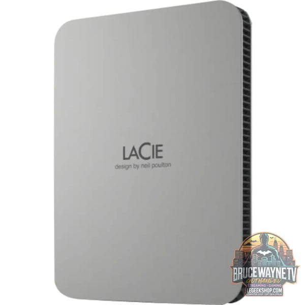 LaCie Mobile Drive 2 TB, Externe Festplatte gris, USB-C 3.2 Gen 1 (5 Gbit/s) - LaCie