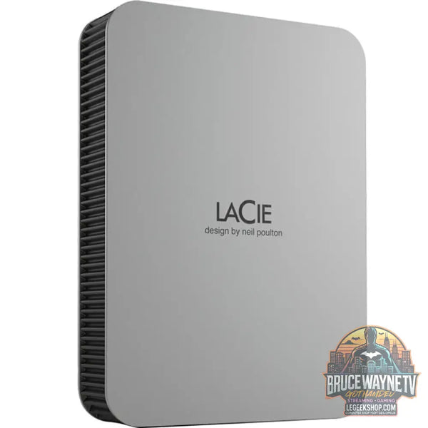 LaCie Mobile Drive Secure 2 TB, Externe Festplatte gris, USB-C 3.2 (5 Gbit/s) - LaCie