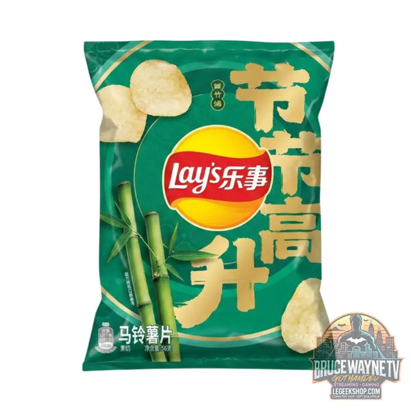 Lay’s Bamboo Shoot chips de pomme de terre saveur bambou de 56g (Lot de 22) - Snacks & boissons importés