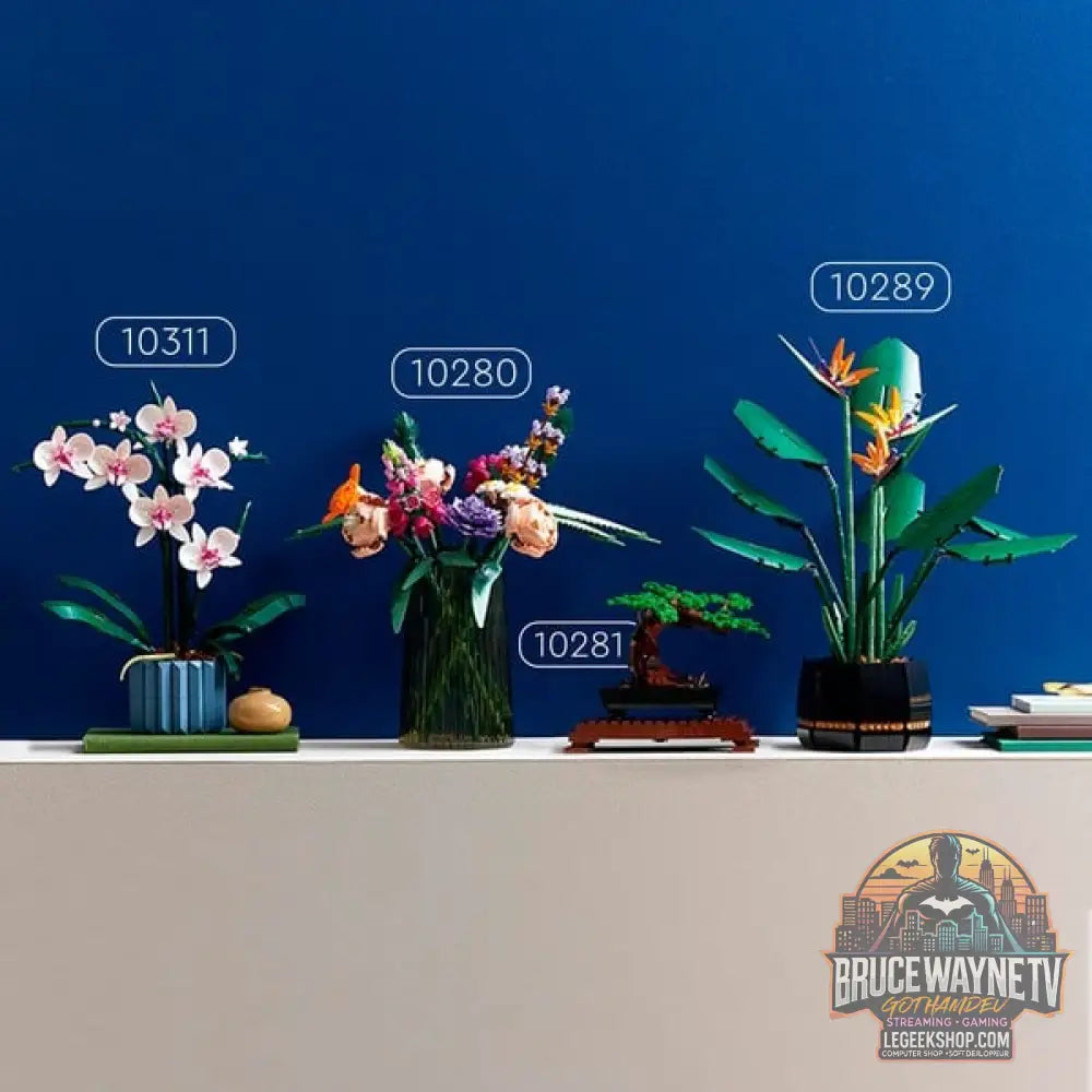 LEGO 10311 Icons Orchidee, jeu de construction - LEGO - vue 6