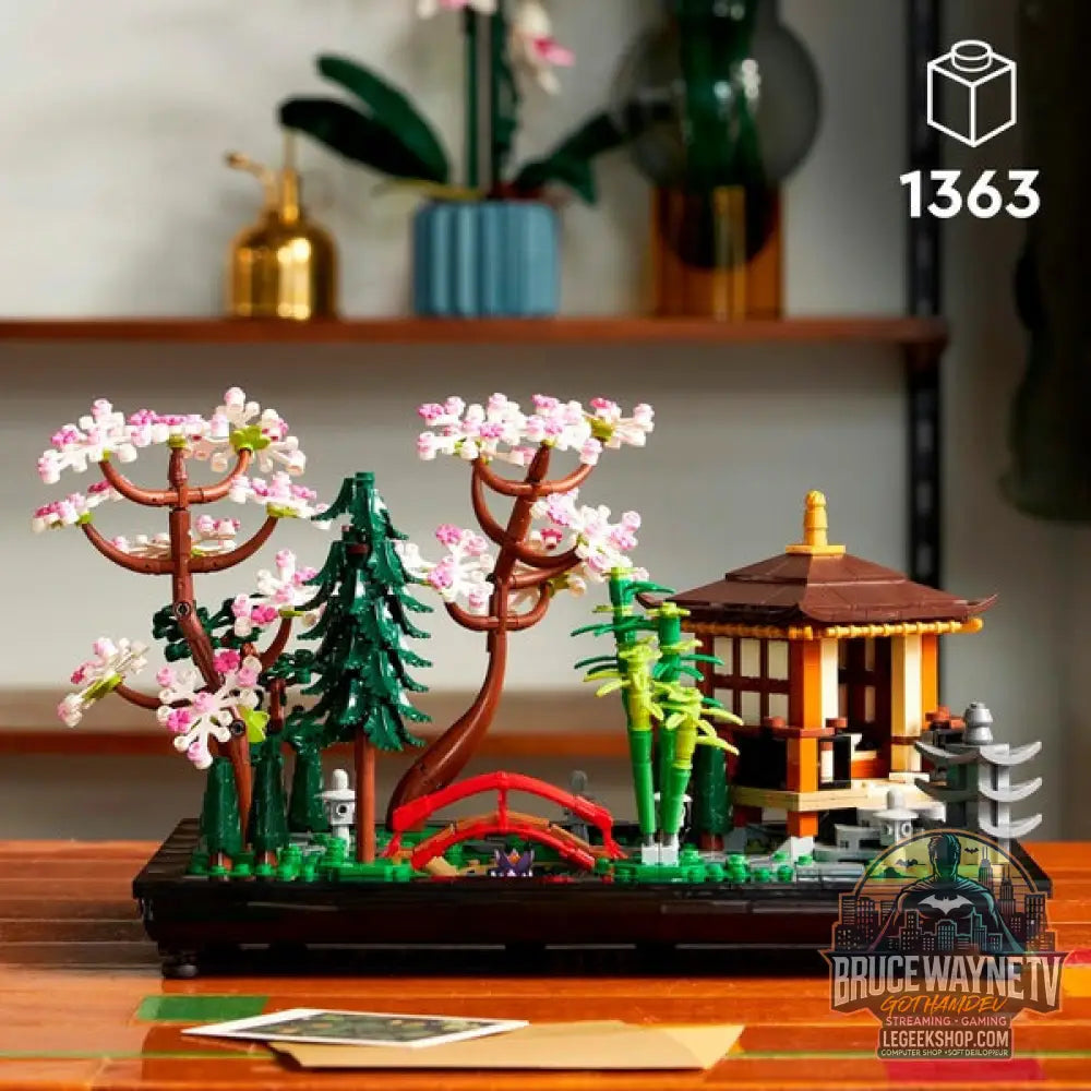 LEGO 10315 Icons Garten der Stille, jeu de construction - LEGO - vue 3
