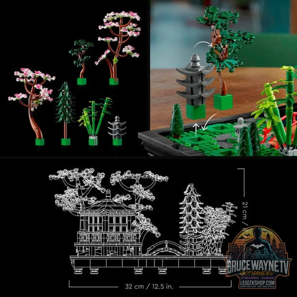 LEGO 10315 Icons Garten der Stille, jeu de construction - LEGO - vue 6