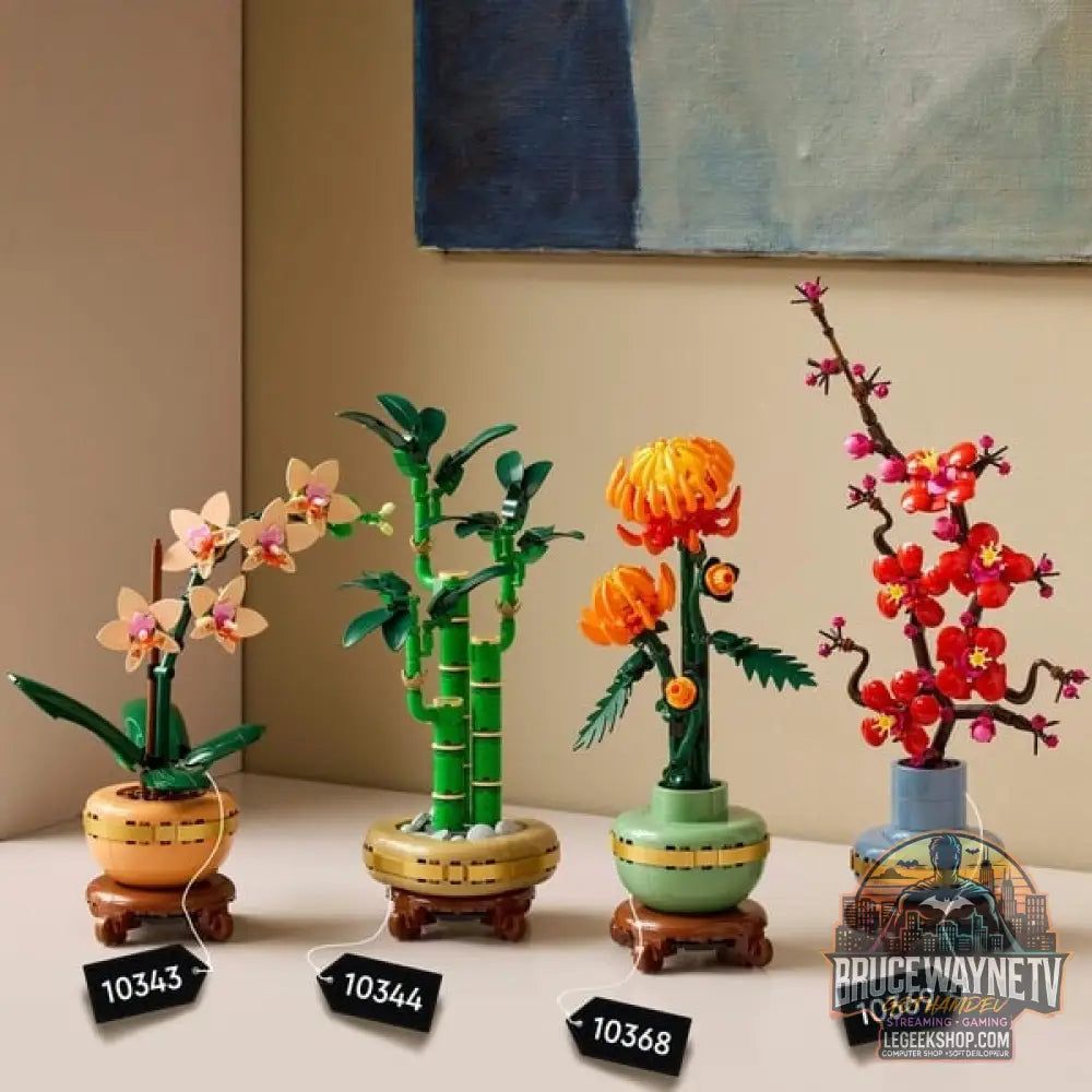 LEGO 10344 Botanicals Glücks-Bambus, jeu de construction - LEGO - vue 6