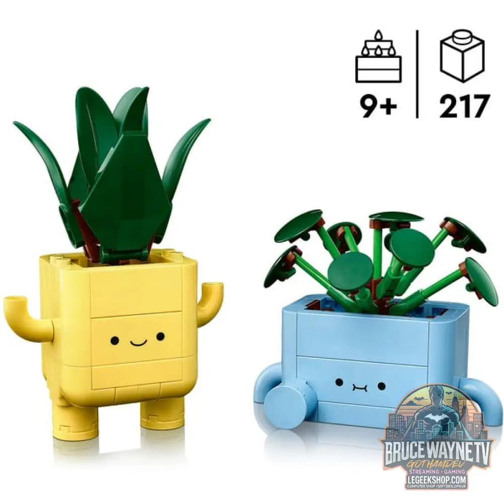 LEGO 10349 Botanicals Fröhliche Pflanzen, jeu de construction - LEGO - vue 3