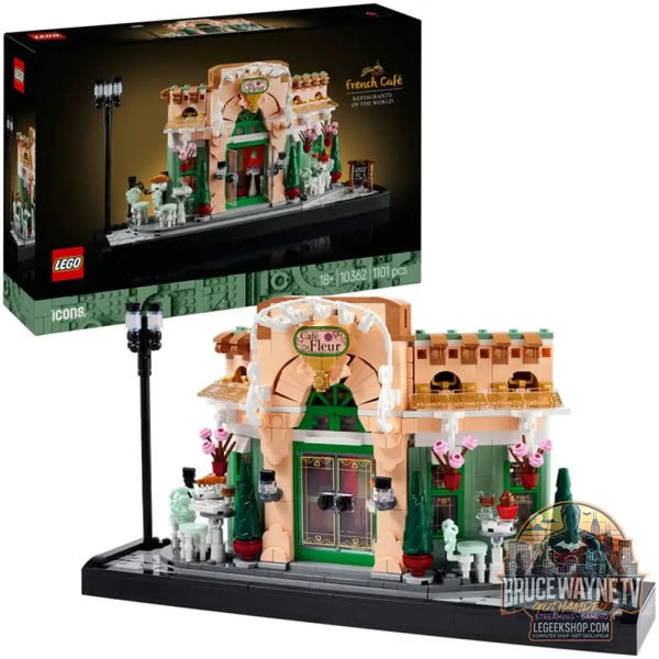 LEGO 10362 Icons Französisches Café, jeu de construction - LEGO