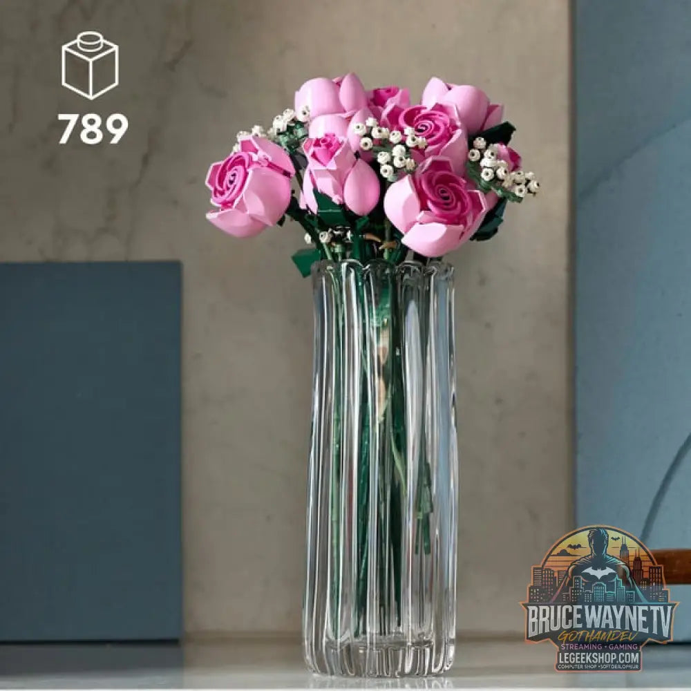 LEGO 10374 Botanicals Rosa Rosenstrauß, jeu de construction - LEGO - vue 3