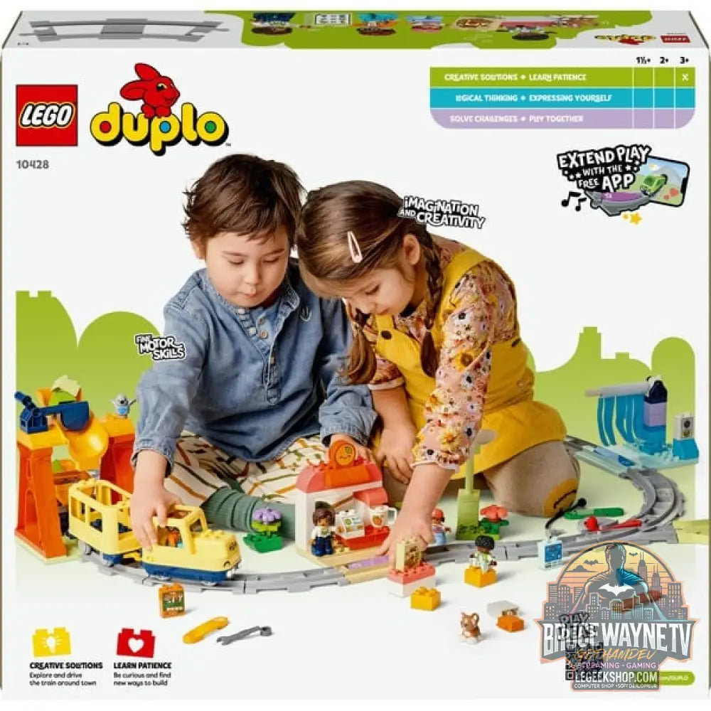 LEGO 10428 DUPLO Town Große interaktive Eisenbahn, jeu de construction - LEGO - vue 7