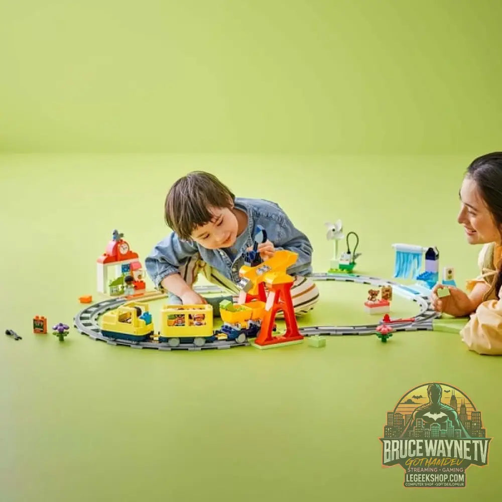LEGO 10428 DUPLO Town Große interaktive Eisenbahn, jeu de construction - LEGO - vue 2