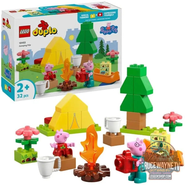 LEGO 10452 DUPLO Peppa Wutz Campingausflug, jeu de construction - LEGO
