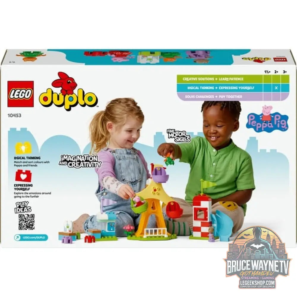 LEGO 10453 DUPLO Peppa Wutz Jahrmarkt, jeu de construction - LEGO - vue 7