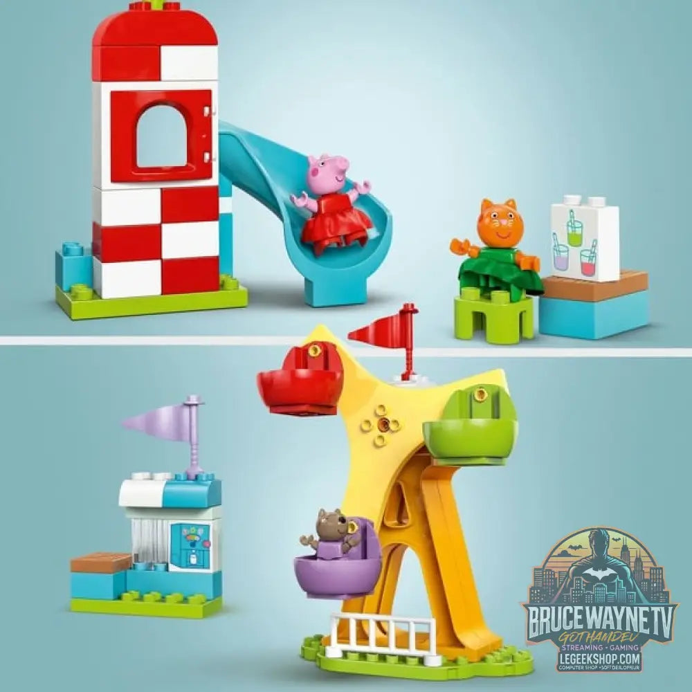 LEGO 10453 DUPLO Peppa Wutz Jahrmarkt, jeu de construction - LEGO - vue 4